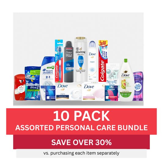 Save Time and Money with Our 10-Pack Personal Care Bundle