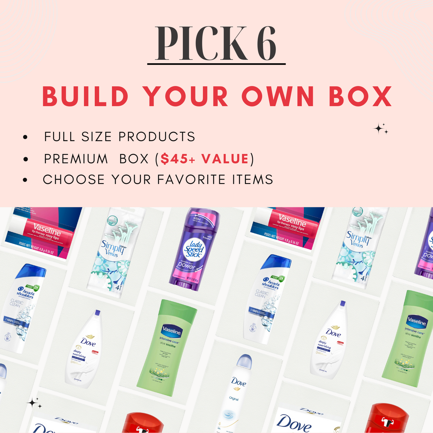 6-Pack Premium Personal Care Box